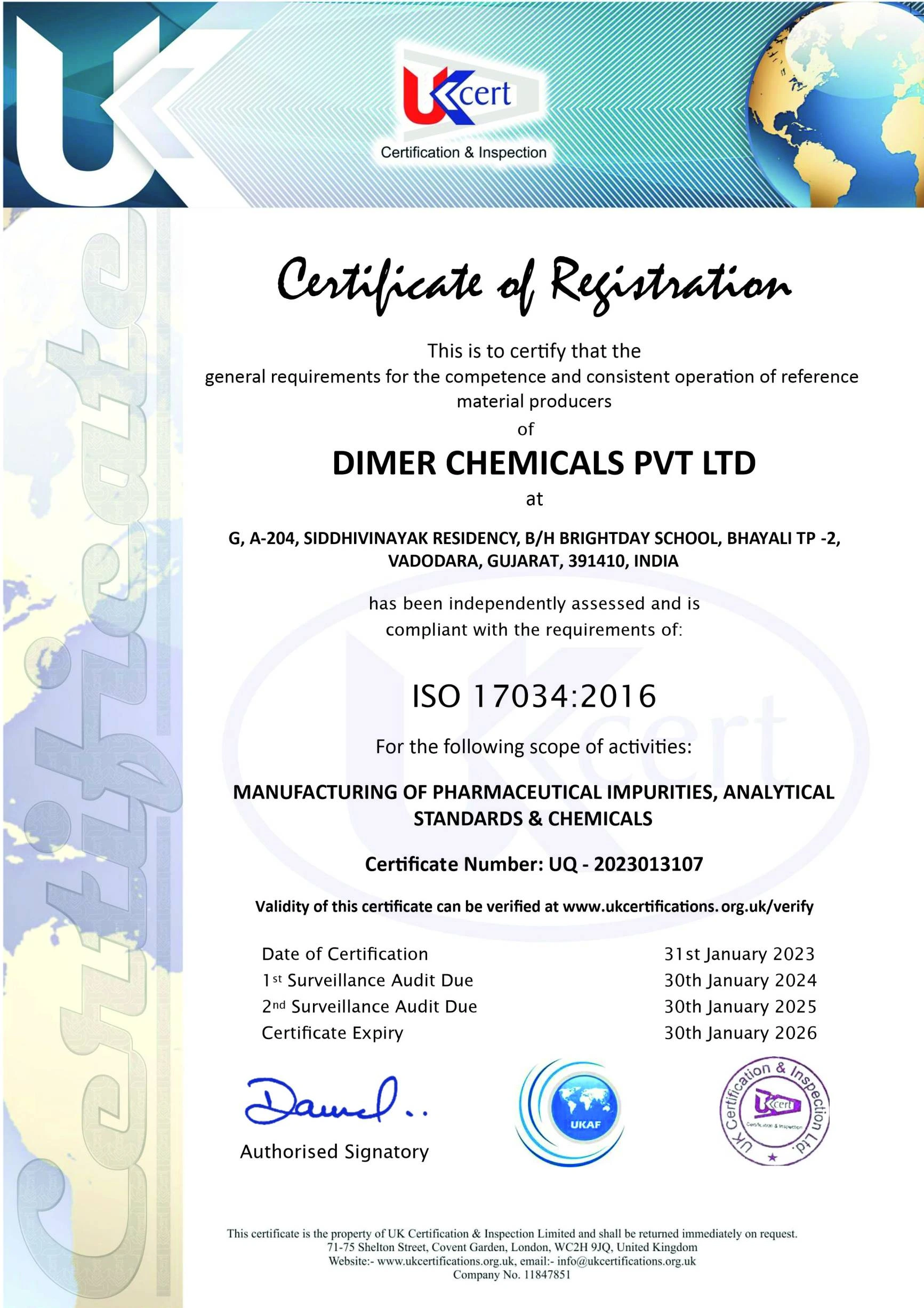 Certificate 2