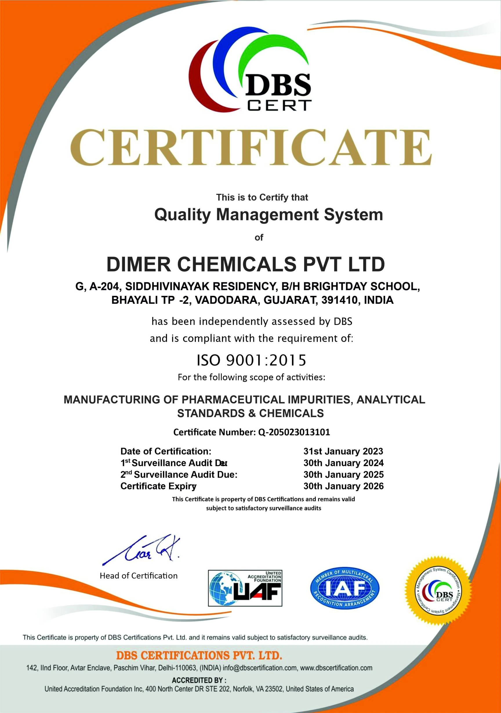 Certificate 3