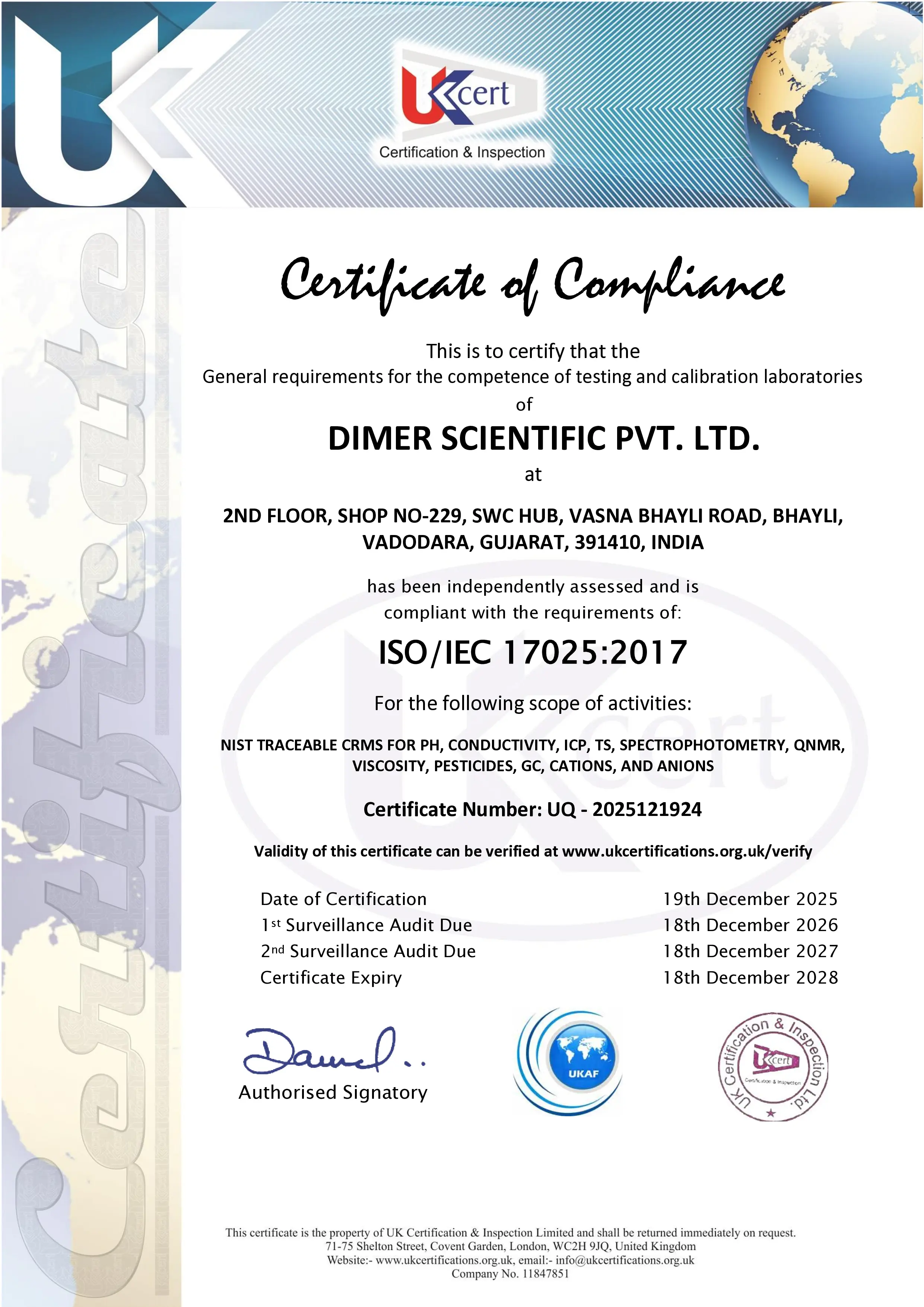 Certificate 4